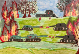 Рисунок Ани Моисеевой, 10 лет, г. Нижний Тагил